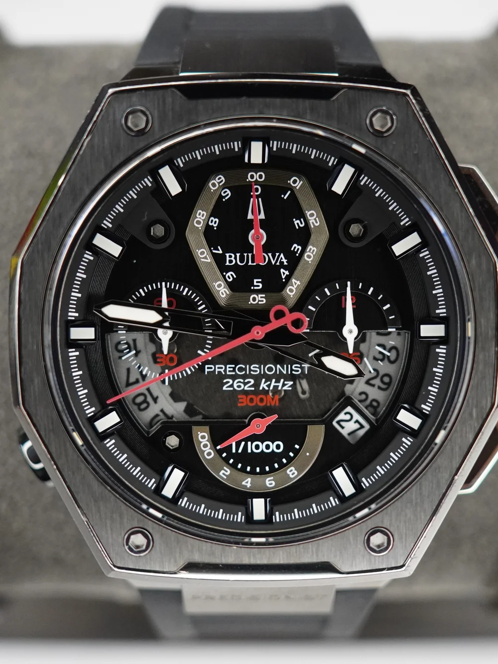 Bulova Series X 98B358 Precisionist 262kHz Quartz Chronograph 300M Watch